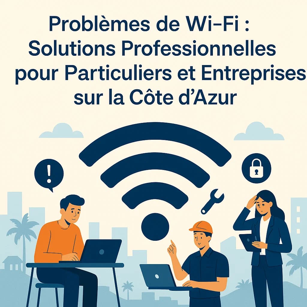 WiFi 5, 6 et 7 : Guide complet pour les entreprises de la Côte d'Azur
