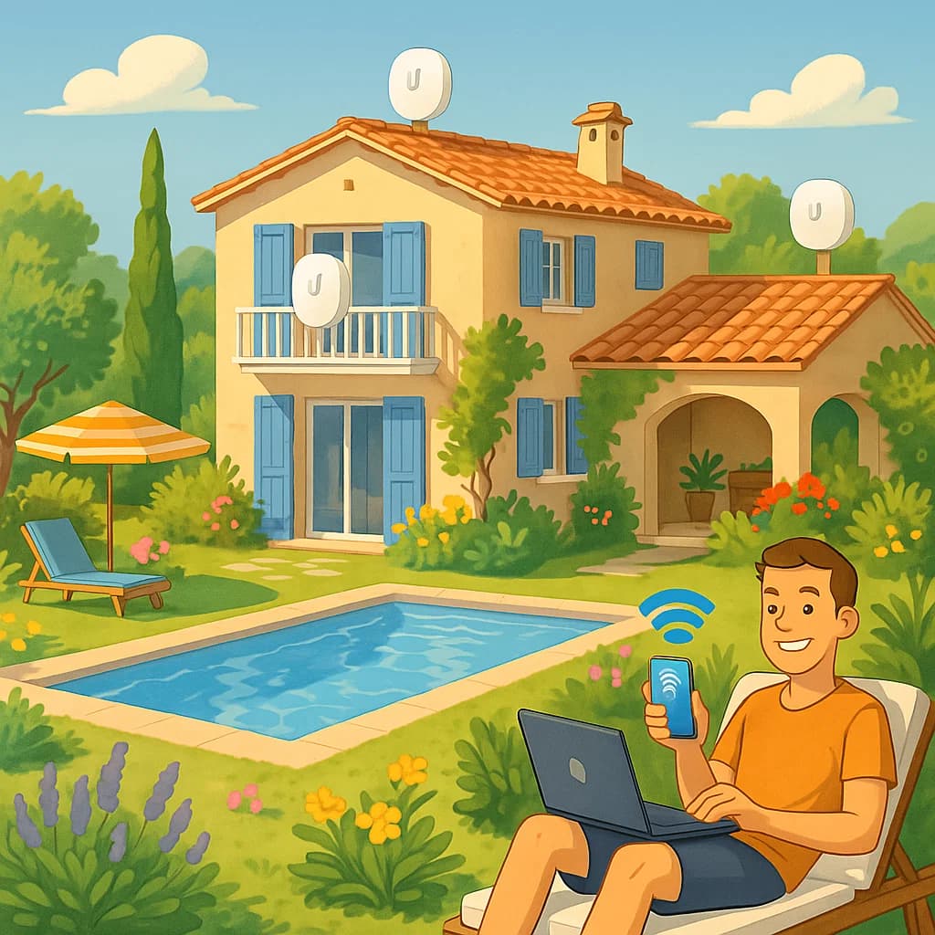 WiFi faible ou absent ? Solutions professionnelles pour couvrir toute votre propriété